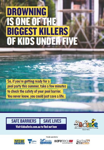 safe barriers save lives a3 poster